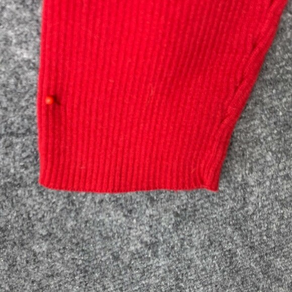 Reference Point Ribbed Turtleneck Sweater Women Plus 3X Red Long Sleeve - Picture 8 of 9